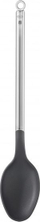 Lugë kuzhine Rosle Basic Line, 32 cm, çelik inox, argjendtë e zezë