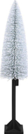Pemë artificiale Krishtlindjes LED, 120 cm, 25 drita, e bardhë