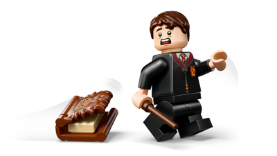 Lodër ndërtimi LEGO Harry Potter 76449, Chomping Monster Book of Monsters, me minifigurinë Neville Longbottom, shumëngjyrëshe