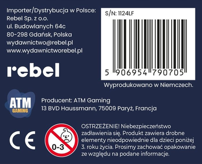 Loja me letra QuickStop Polish Edition, 240 tema, për shoqëri, shumëngjyrëshe