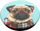 Mbajtëse telefoni Popsockets Studious Stu Handy Stand, kapëse PopGrip, me qen, jeshile