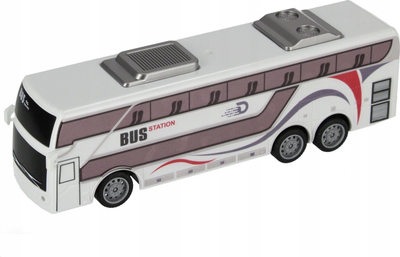 Autobus me pult Mega Creative 545573, 24 cm, plastikë, i bardhë