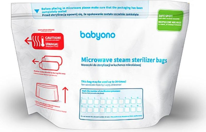 Qese sterilizimi Babyono, 5 copë