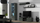 Vitrinë Display Cabinet Soho S1, MDF, xham i temperuar, gri me shkëlqim