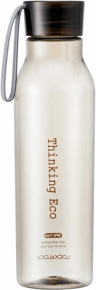 Шише за вода Lock&amp;Lock Bisfree Eco Bottle, 550ml, пластика, кафеава