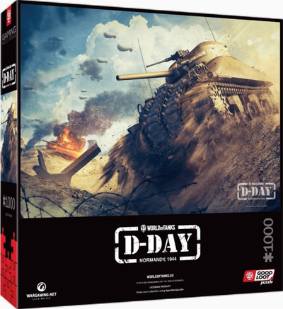 Puzzle Good Loot World of Tanks D Day, 1000 copa, shumëngjyrëshe