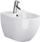 Bidet muri Cersanit Zen K117-001, varur në mur, qeramikë, i bardhë