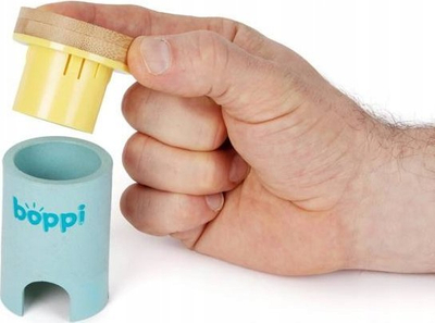Lojë ndërtime Boppi Bamboo Marble Run Starter Pack 815005A, pistë me guralecë, bambu miqësore me mjedisin, shumëngjyrëshe