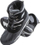 Çizme dimri Lahti Pro Snow Boots, lëkurë zamç dhe Oxford, lesh i brendshëm, e zezë gri, 41/42