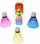 Shatlla badminton Magicall C405, set me 3 copë, plastik, shumëngjyrësh