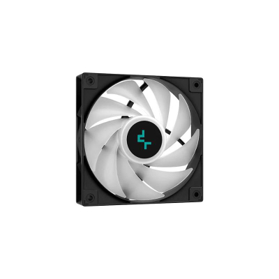 Ftohës procesori DeepCool AG400 a RGB, 120mm, ndriçim a RGB, bardh e zezë