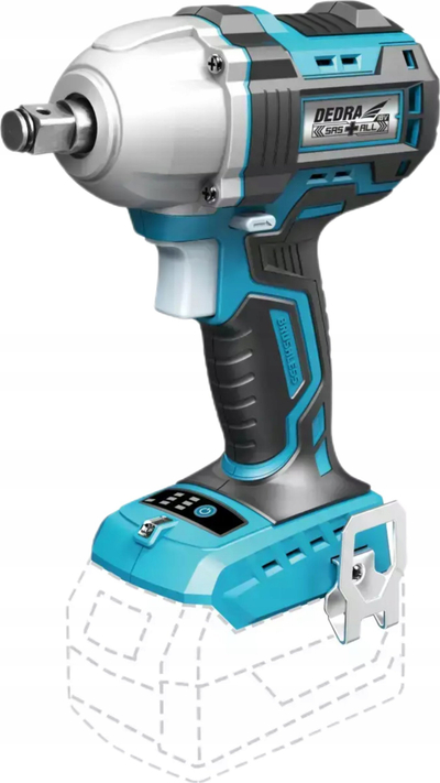 Set veglash pa kabllo Dedra DED7030G15, 18V, brushless, blu