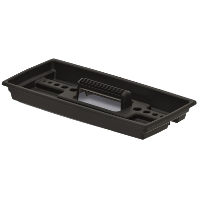 Kuti veglash Orno Tool Box Caliber Greenbox, me organizues, plastike, e zezë