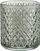 Mbajtës furçash dhe paste Wenko Atessa, xham, 7.5 x 7.5 x 10 cm, jeshile mint
