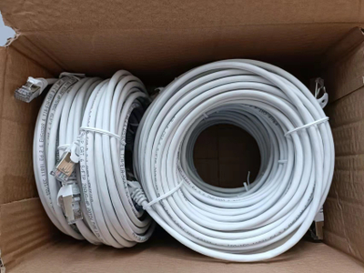 Kabllo rrjeti Equip Patch Cable Cat6, S/FTP, 10m, e bardhë