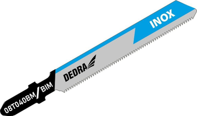Tehe sharrë orbitale Dedra 82mm, çelik inoks BIM, kapje T, 2 copë