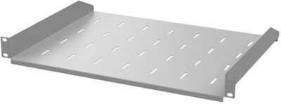 Raft për kabinet RACK Netrack 119100350011, 19", 1U 350mm, gri