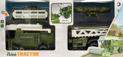 Lodër makinë korrëse Mega Creative T5 Harvester, 51x25x12cm, plastike, jeshile e bardhë