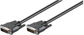 Kabllo DVI Goobay 44787, DVI-D Dual Link 24+1, 3m, e zezë