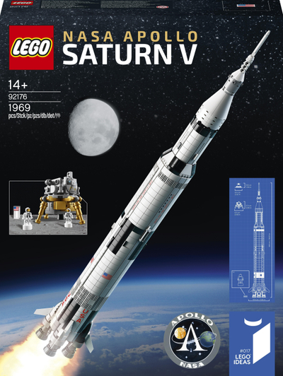 Set lodër LEGO Rocket Nasa's Apollo Saturn V