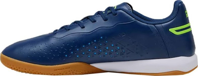 Këpucë futbolli për sallë Puma King Match IT M 107261 02, taban gome non marking, mikrofibër, bleu
