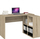 Tavolinë zyre Topeshop Desk Plus, 120 x 50 cm, 6 sirtarë, dru i çelët