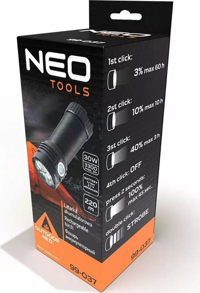 Elektrik dore Neo, i zi