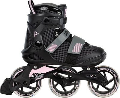 Patina inline Playlife GT 110, rrota 110 mm, fren në thembër, e zezë