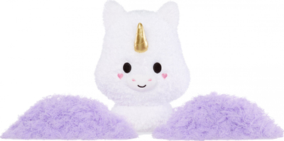 Lodër pelushi Fluffie Stuffiez Unicorn Large, me push që çahet, shumëngjyrësh