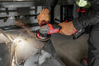 Brushe këndore Milwaukee M18 ONEFSAG125XPDB-502X, 125 mm, pa kabllo, e kuqe