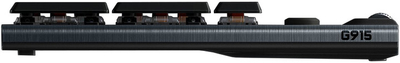 Tastierë Logitech G915 Lightspeed, GL Clicky, US, e zezë