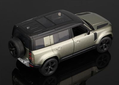 Maket veture Bburago Land Rover Defender 110 2022, shkalla 1:24, metal, jeshil