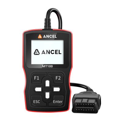 Skener diagnostik për motoçikleta Ancel MT100, OBD, ekran me ngjyra, i zi
