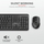 Set tastierë dhe maus Trust Ody Silent Wireless, i zi