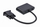 Adapter video Gembird A-VGA-HDMI-02, VGA në HDMI, Full HD 1080p, i zi