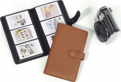 Album fotografik LoveInstant SB8891, për 108 foto Instax Mini, i zi