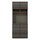 Raft librash zyre Lux Series HM2122, 80x40x190 cm, ngjyrë ashen mocha