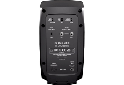 Monitorë studio aktivë ADAM Audio D3V, 3.5", USB C, set 2 copë, të zinj