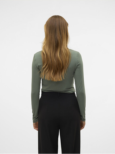 Bluzë për femra VERO MODA 5715610170191, e gjelbërt