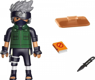 Set figurina Playmobil Naruto Shippuden 71099 Kakashi, 11 pjesë, për kalamaj 5-99 vjeç, shumëngjyrëshe