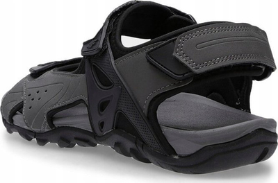 Sandale për burra 4F 4FSS23FSANM018, sportive, me rripa që rregullohen, gri