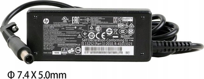 Adapter karikimi për laptop HP AC, 19.5V 2.31A, 45W, me kabllo rryme