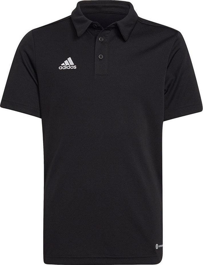 Bluzë polo për kalamaj adidas Entrada 22 Jr H57481, poliestër, e bardhë
