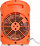 Ngrohës me ventilator Vivax FH-2081B, 2000W, termostat i rregullueshëm, portokalli me të zezë