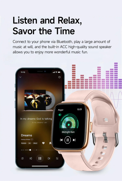 Orë e mençur Maxtop T12PRO, roze 10222