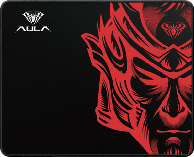 Mousepad gaming Aula MP-W, 30x25cm, bazë gome, i zi