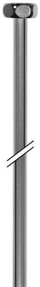 Tub metalik Benkiser PIPE 543, DN 10 mm, 300 mm, me mulli 1/2"