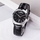 Orë dore Casio MTP1370L-1A, quartz, rrip lëkure, e zezë