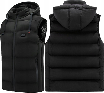 Jeletë elektrike ngrohëse Mozos HV5, unisex, XL, e zezë