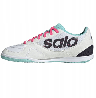 Këpucë futbolli për sallë Adidas Top Sala Competition II Jr JR5392, për kalamaj, e bardhë